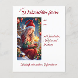 Weihnachtsgrüße チラシ