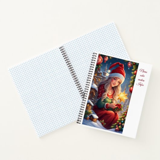 Weihnachtsgrüße ノートブック (内部)