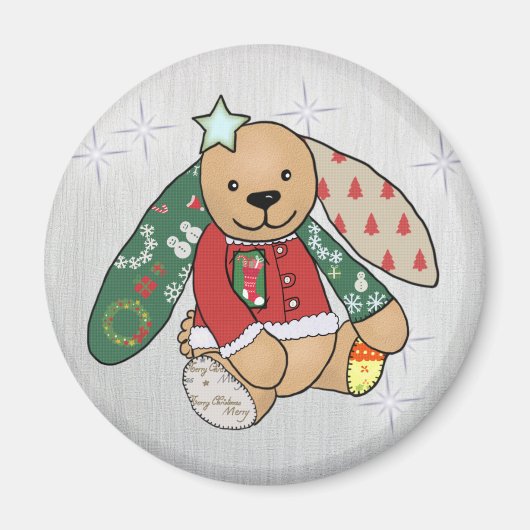Weihnachtshase マグネット (正面)