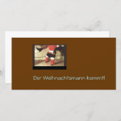 Weihnachtskarte (正面/裏面)