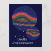 Weihnachtskarte..Lichtsterne ポストカード (正面)