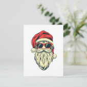Weihnachtsmann mit Brille エンクロージャーカード (スタンド正面)