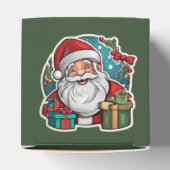 Weihnachtsmann mit Geschenken -  フェイバーボックス (上部)