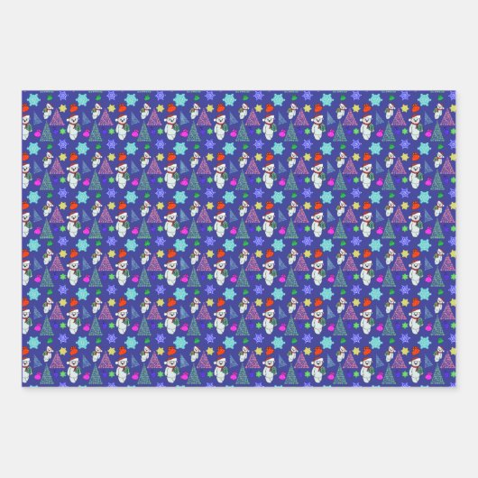 Weihnachtsmotiv  ラッピングペーパーシート (正面3)