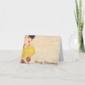 Weihnachtsmotiv mit Fruchten... シーズンカード (正面)