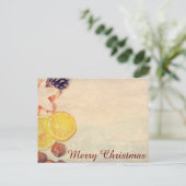 Weihnachtsmotiv mit Fruchten... シーズンポストカード (スタンド正面)