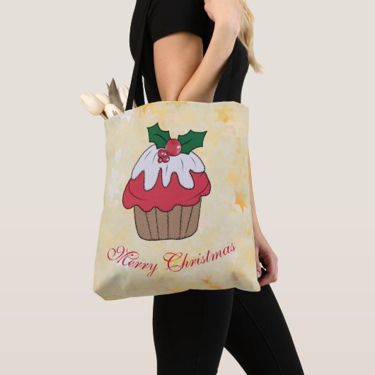 Weihnachtsmuffin トートバッグ (クローズアップ)