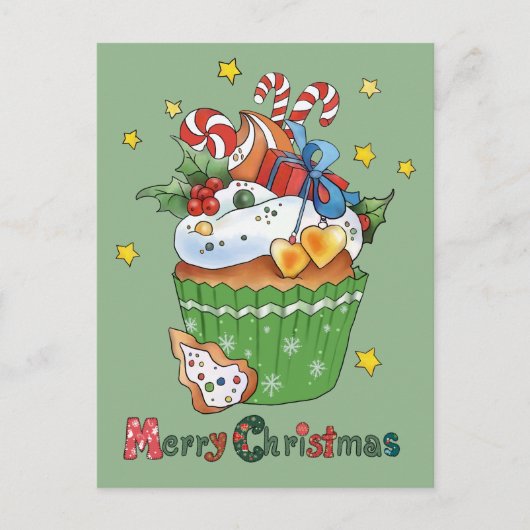 Weihnachtsmuffin ポストカード (正面)