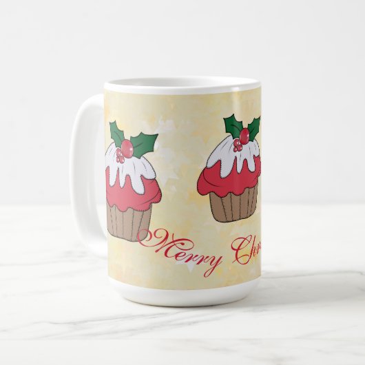 Weihnachtsmuffin serviette コーヒーマグカップ (正面左)
