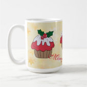 Weihnachtsmuffin serviette コーヒーマグカップ (左)