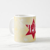 Weihnachtsstern  コーヒーマグカップ (正面左)
