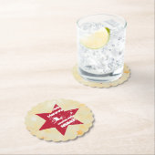 Weihnachtsstern  ペーパーコースター (インサイチュ)