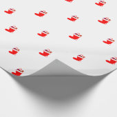 "Weihnachtsstiefel" Geschenkpapier ラッピングペーパー (角)