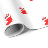 "Weihnachtsstiefel" Geschenkpapier ラッピングペーパー (ロールコーナー)
