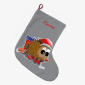 Weihnachtsstrümpfe ラージクリスマスストッキング (正面 (吊り時))