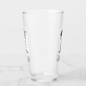 Weil du dumm bist – Ironisches Statement-Motiv タンブラーグラス (右)