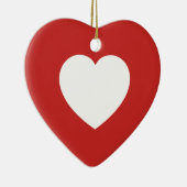 WEIMのハートのオーナメント セラミックオーナメント (右)
