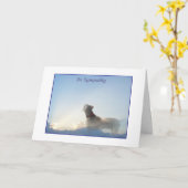 Weimの悔やみや弔慰カード カード (黄色い花)