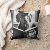 Weimaranerおもしろいの読狩り方法についての本 クッション (ブランケット)