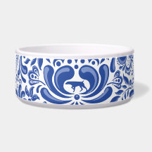 WEIMARANERおよび蜂の大きいペットボウル