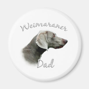 Weimaranerのパパ2 マグネット