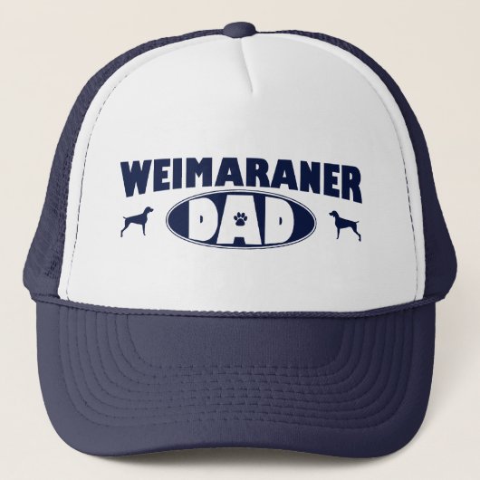 Weimaranerのパパ キャップ (正面)