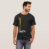 Weimaranerのパパ Tシャツ (正面フル)