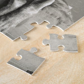 Weimaranerのポートレート ジグソーパズル (側面)