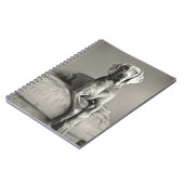 Weimaranerのポートレート ノートブック (左側)