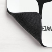 Weimaranerのマウスパッド マウスパッド (コーナー)