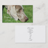 Weimaranerの名刺 名刺 (正面/裏面)