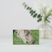 Weimaranerの名刺 名刺 (スタンド正面)