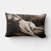 Weimaranerの国家の©: "引き継ぎますソファ"を ランバークッション (裏面)