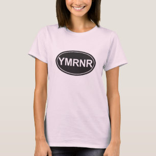 Weimaranerの国家: ヨーロッパのYMRNR Tシャツ