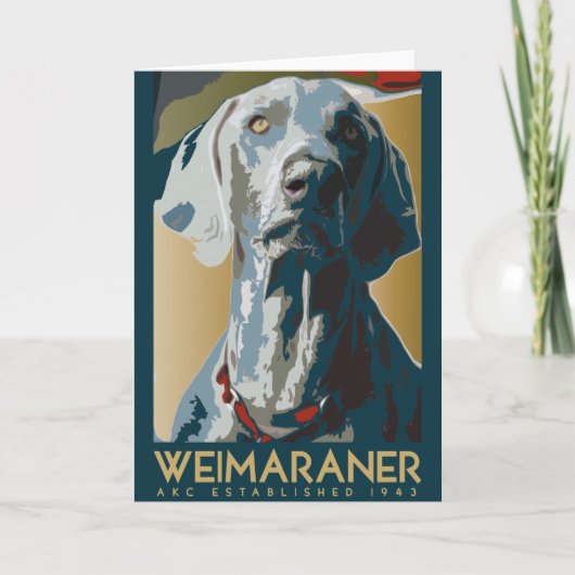 Weimaranerの国家: Weimaraner 1943年 カード (正面)