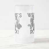 Weimaranerの国家: Weimiesの石! フロストグラスビールジョッキ (中央)