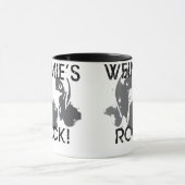 Weimaranerの国家: Weimiesの石! マグカップ (中央)