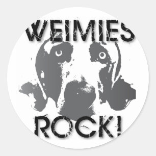 Weimaranerの国家: Weimiesの石! ラウンドシール
