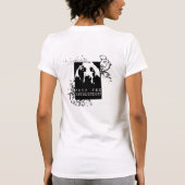 Weimaranerの国家: WWDOのロゴのティー Tシャツ (裏面)