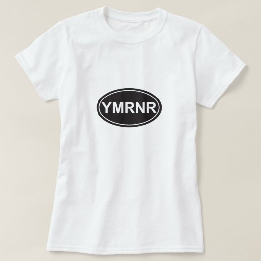 Weimaranerの国家: YMRNRのヨーロッパのスタイル Tシャツ (デザイン正面)