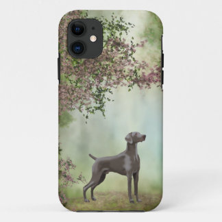 Weimaranerの電話箱 iPhone 11 ケース