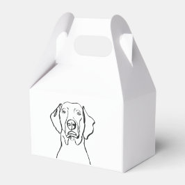 Weimaranerスタイリッシュ:あなたのテキスト、あなたのスタイル フェイバーボックス
