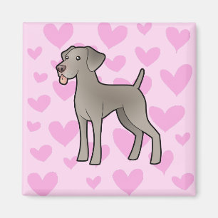 Weimaraner愛 マグネット