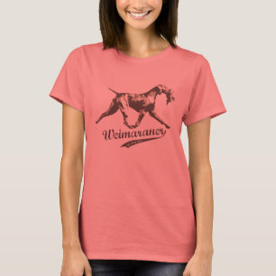 Weimaraner灰色の幽霊 Tシャツ