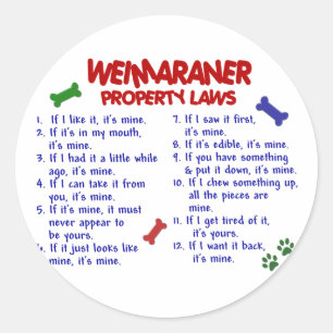 WEIMARANER財産法2 ラウンドシール