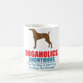 Weimaraner コーヒーマグカップ (中央)