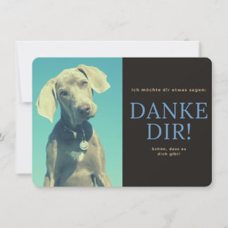 Weimaraner サンキューカード