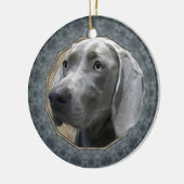 Weimaraner セラミックオーナメント (左)