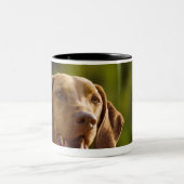 Weimaraner ツートーンマグカップ (中央)