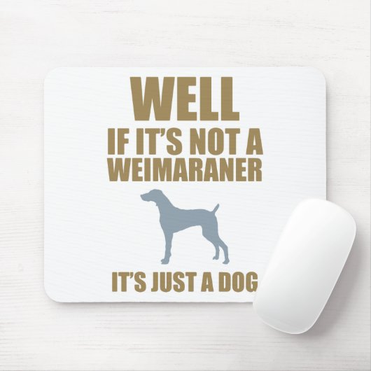 Weimaraner マウスパッド (マウス)
